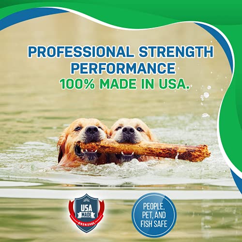 Pond Water Cleaner & Clarifier | Powerful 3 in 1 Bioactive Treatment [Treats up to 4 Million gallons] - Thumbnail 7
