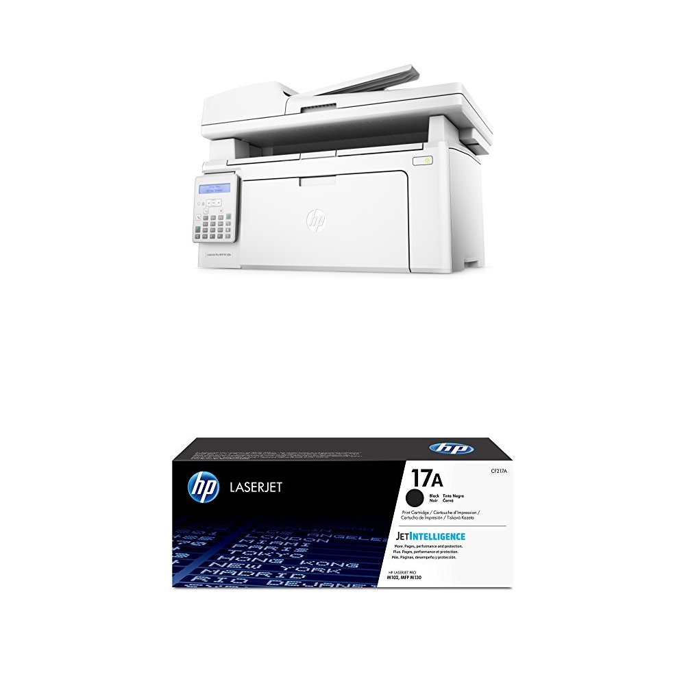 HP LaserJet Pro MFP M130fn + Hewlett Packard CF217A , toner color negro :  Amazon.es: Informática