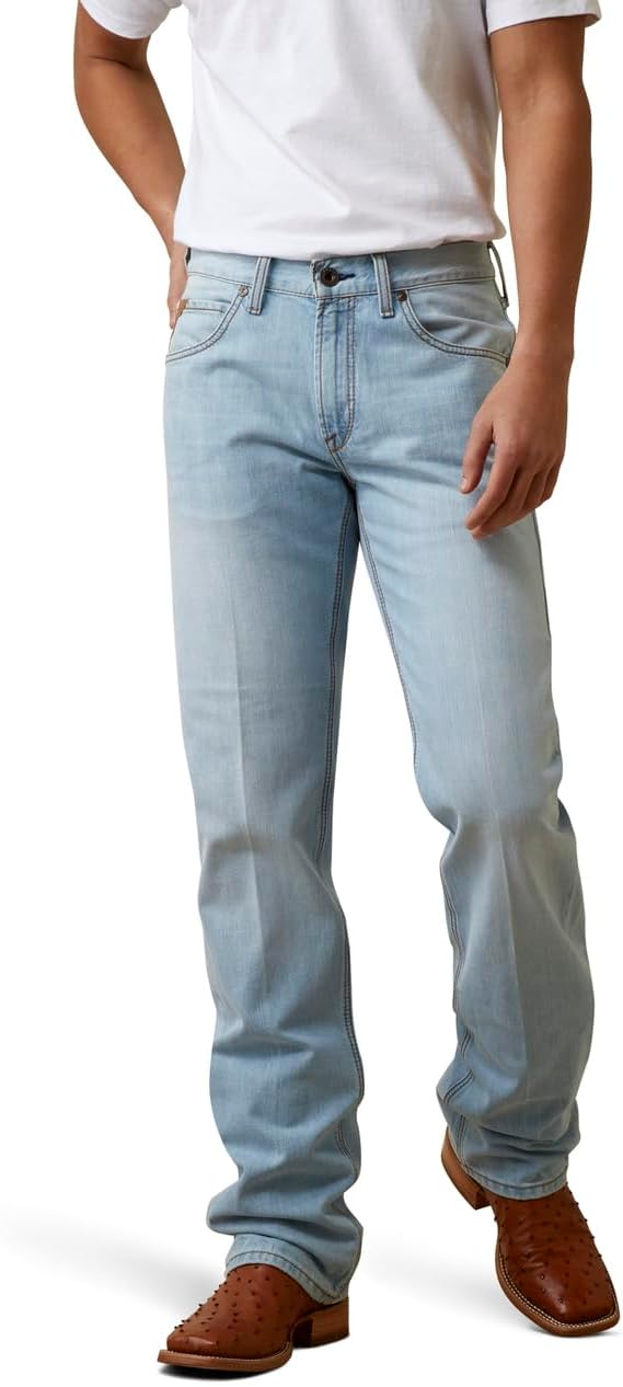 Mens M5 Straight Stretch Remming Stackable Straight Leg Jean