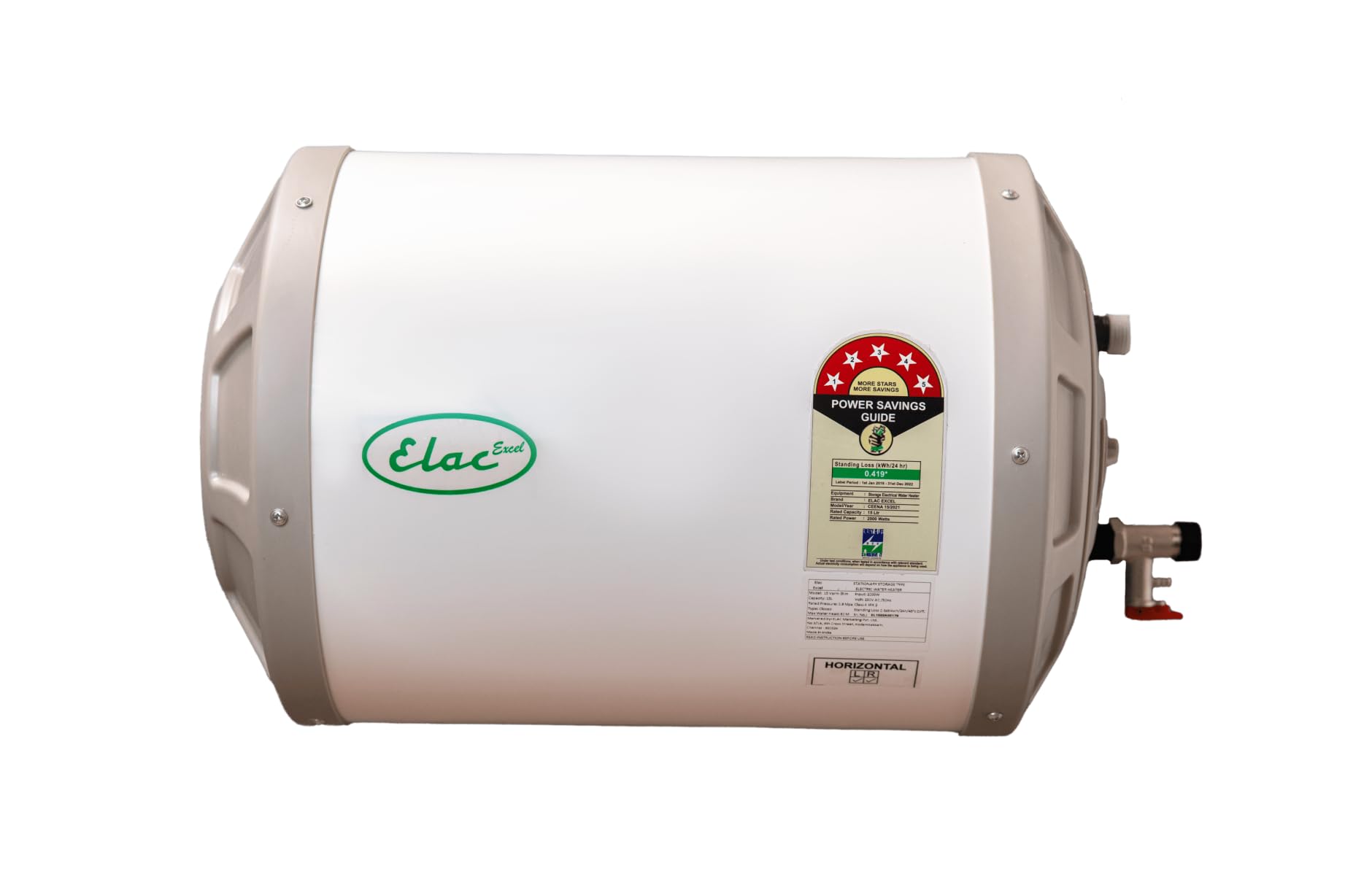 Elac Ceena Slim Electric Water Heater Space Saving Elegance