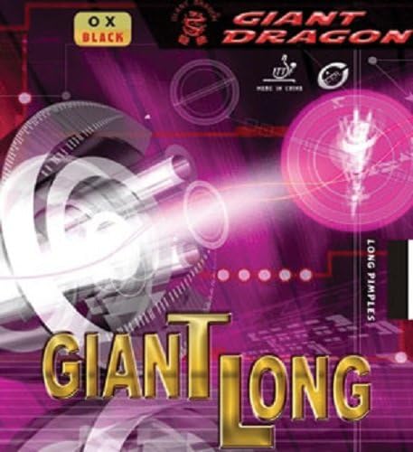 Table Tennis Rubber: Giant Dragon Giant Long Red OX