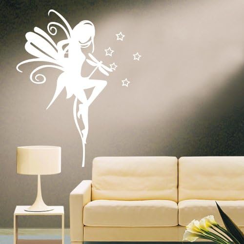 Amazon.com: Home Decor Butterfly Fairy Wall Sticker Wall Decals : Tools ...