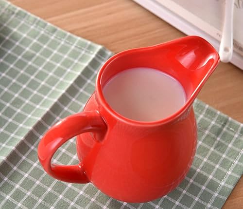 Miniatura 5 de Colorido jarra de leche de cerámica azucarera, juego de servir café, jarra de crema y juego de azucarero