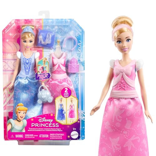 Mattel – Muñeca Cenicienta Historias Mágicas Princesas Disney Mattle.