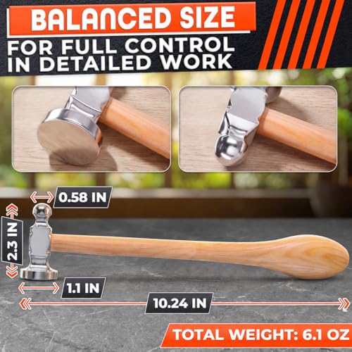 Chasing Hammer for Jewelry Making