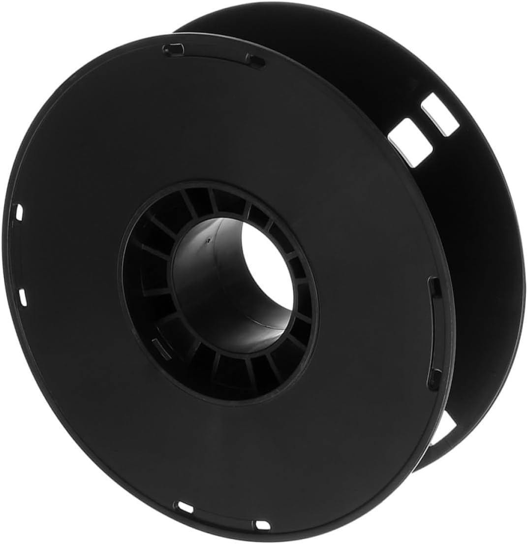 Kisangel Plastic Cable Reel Cord Organizer 1kg Capacity Black Hollow Extension Cord Storage Spool Wire Winding Reel for Camping and Rv