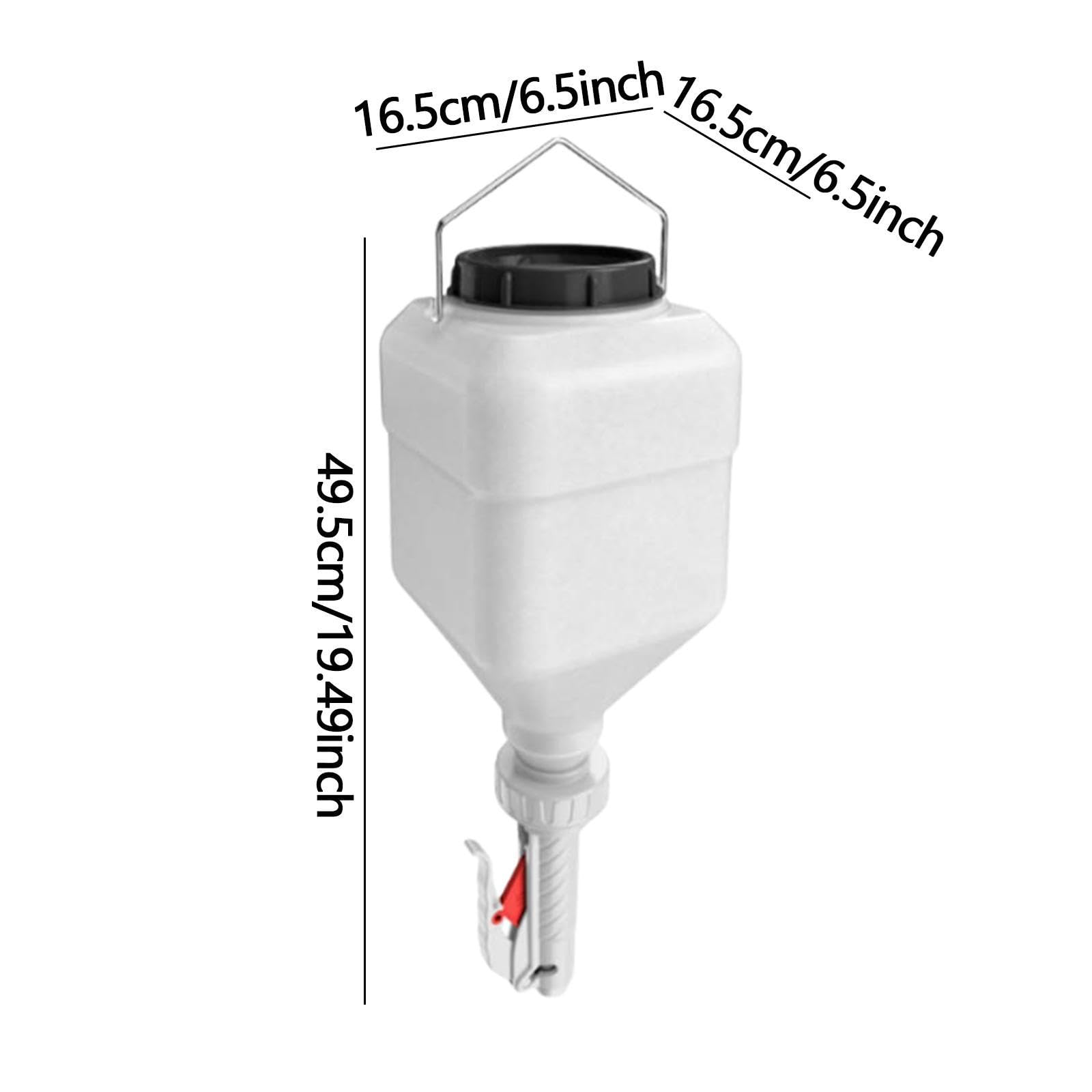 Dispensador de ketchup de 5,5 L para restaurantes, botella dispensadora de salsa blanca, grado comercial, diseño de fácil bombeo, ideal para comida rápida, barbacoa y catering
