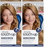 Clairol Root Touch-Up by Nice'n Easy Permanent Hair Dye, 7 Dark Blonde Hair Color, Pack of 2