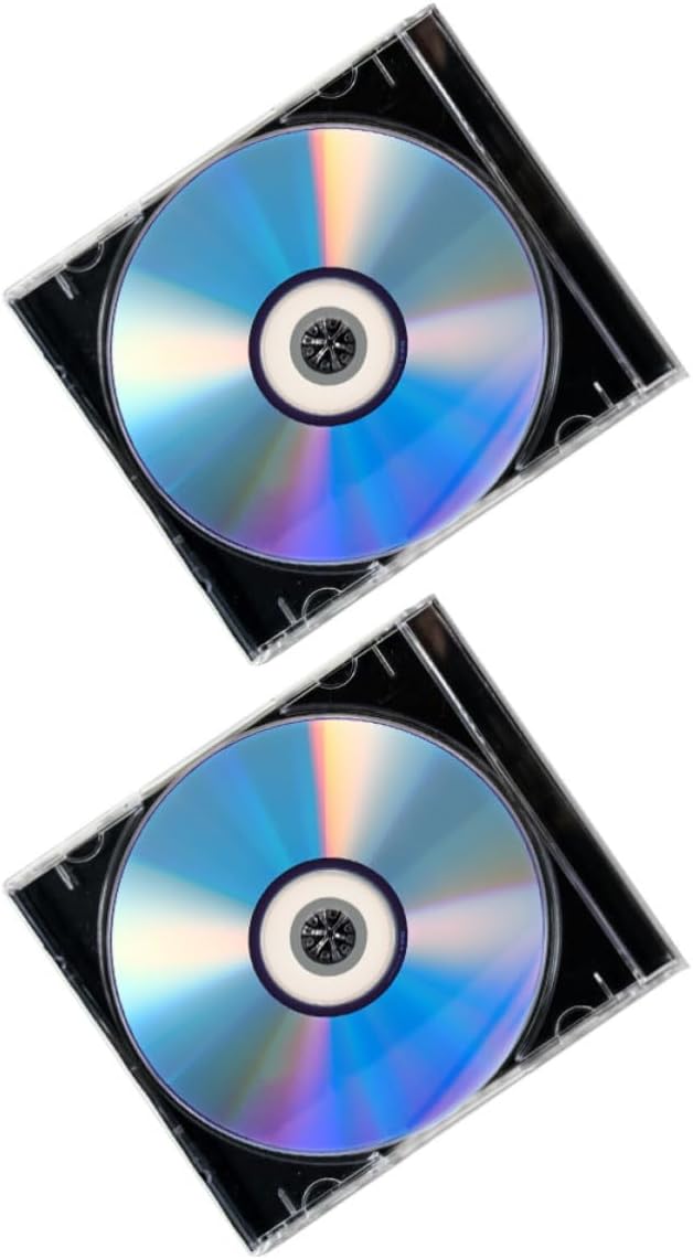 Blank DVD-r Discs with High Storage Capacity Recordable Sets and Universal Compatibility , Includes Jewel Case Box , for Video Camera Recordings and Corporate Phone Records