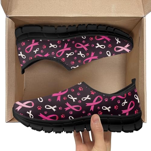 Image of Women's Loafers Slip On Slip Shoe Casual Walking Shoes Non Slip Work Shoes Mesh Athletic Sneakers