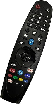 Replacement IR Remote Control for LG Smart TV 75NANO99UPA 75UN7370PUE 75UN8570AUD 75UN8570PUC 82UN8570AUD 86NANO85APA 86NANO90UNA 86NANO90UPA 86NANO91ANA 86NANO99UPA 86UN8570AUD 86UN8570PUC