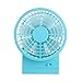 Ventilatore Usb Ventilatore A Doppia Foglia Ventilatore Da Tavolo 15 * 12cm blu