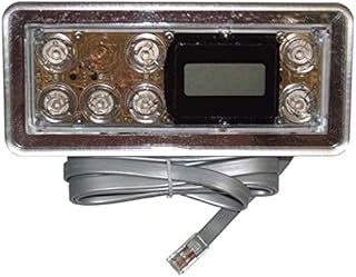 Dynasty Spa Topside Control 7 Button LCD DYN11476