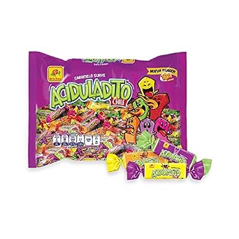 De La Rosa - Caramelos Suaves Acidulados Con Chile Mexican Candy 100 Pcs 500g