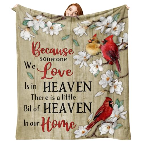 Paayna Memorial Cardinal Flannel Throw Blanket