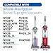 NV22 Filter Replacement Ximoon 2 Foam + 1 Felt Circular & Exhaust Filters Kit Replacements for Shark Navigator NV22L NV26 NV27 UV410 UV41 Vacuums, Shark Part XF22 Upright Vacuum Filters - 4 Pack