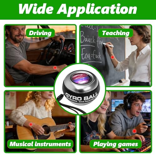 Grip Strength Trainer, Torque Ball & Vital Wrist Ball for Forearm Workout,Portable Fitness Equipment for Men & Women by CARER - Image 4