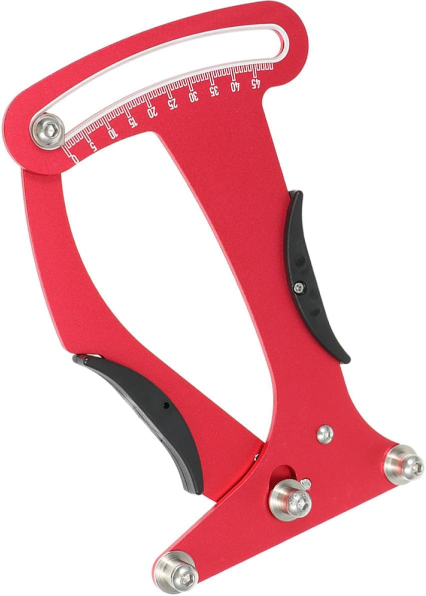 PRETYZOOM Bike Spoke Tension Gauge Wear-Resistant Meter Tool with Steel Wire Calibration for Mountain and Road Bikes Portable Spoke Tension Meter for Wheel Truing