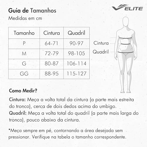 ELITE Short Feminino Academia com Bolsos Laterais Cintura Alta Bermuda Legging Fitness Microfibra de
