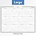2021 Erasable Calendar, Dry Erase Wall Planner by AT-A-GLANCE, 24