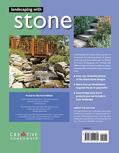 Landscaping with Stone, 2nd Edition: Create Patios, Walkways, Walls, and Other Landscape Features (Creative Homeowner) Over 300 Photos & Illustrations; Learn to Plan, Design, & Work with Natural Stone - Image 2