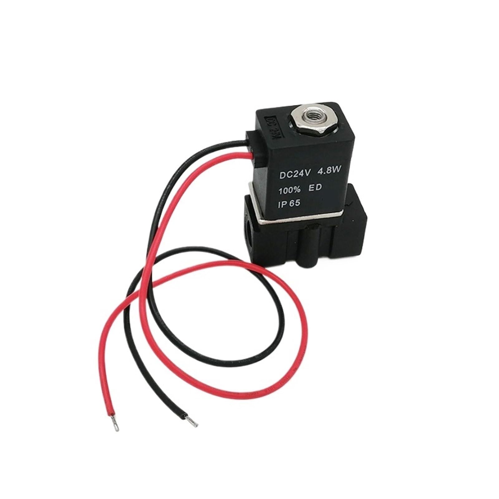 Coasddrld 24V 3 Way Plastic Solenoid Valve 1/4" 220V Ac(24V)