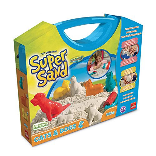 Super Sand-83236 Maletón Mascotas y 2 Rodillos, Multicolor (Goliath 83236)
