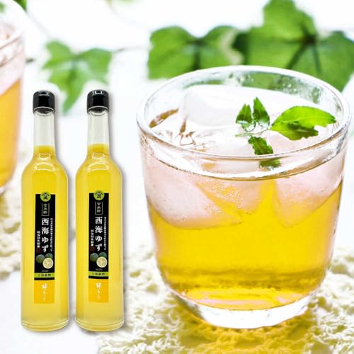 長崎県西海市 川添酢造 果実酢 酢らり 大瓶 500ml×2本(西海ゆず)CDN056 ふるさと納税 返礼品 ジュース 果実酢 酢 健康 発酵 美容 長崎 西海市 飲む酢 柚子