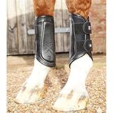 Premier Equine Polainas para caballos con doble bloqueo Air-Tech