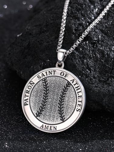 Collier argent 925 protection religieuse contre l'usure du temps