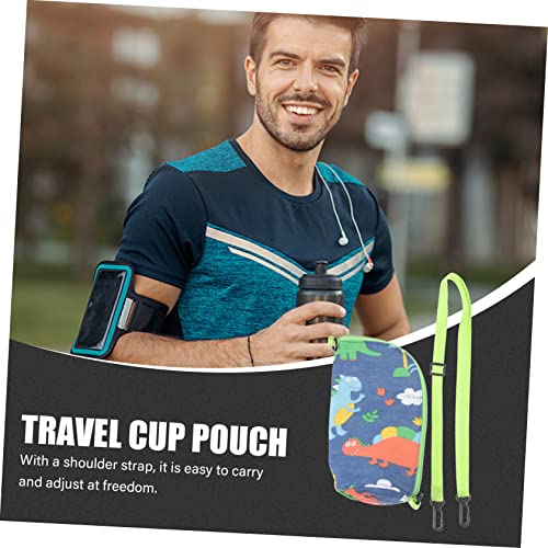 ABOOFAN Conjunto De Copo Capa De Garrafa Manga Porta-Garrafa De Água Bolsa Para Garrafa De Água Alça