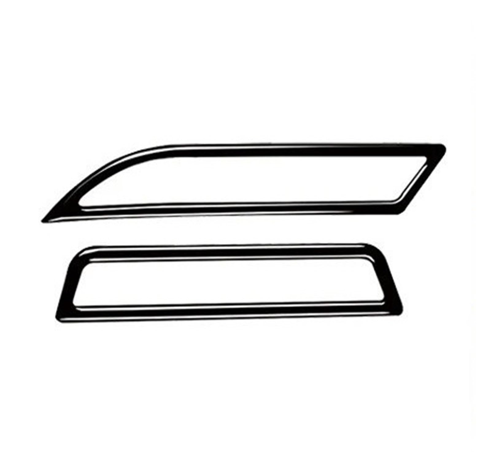 Interior Upgrade Piano Black Gear Shift Air Outlet Window Lift for Dashboard Suit Trim Car Interior Sticker for VW for Golf 7 for GTI MK7 2013-2019