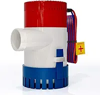 Bomba de abastecimento de água para RV, bomba de porão de 1100 gph, bomba de água de 12 V, bomba de água submersível DC, bomba de iate