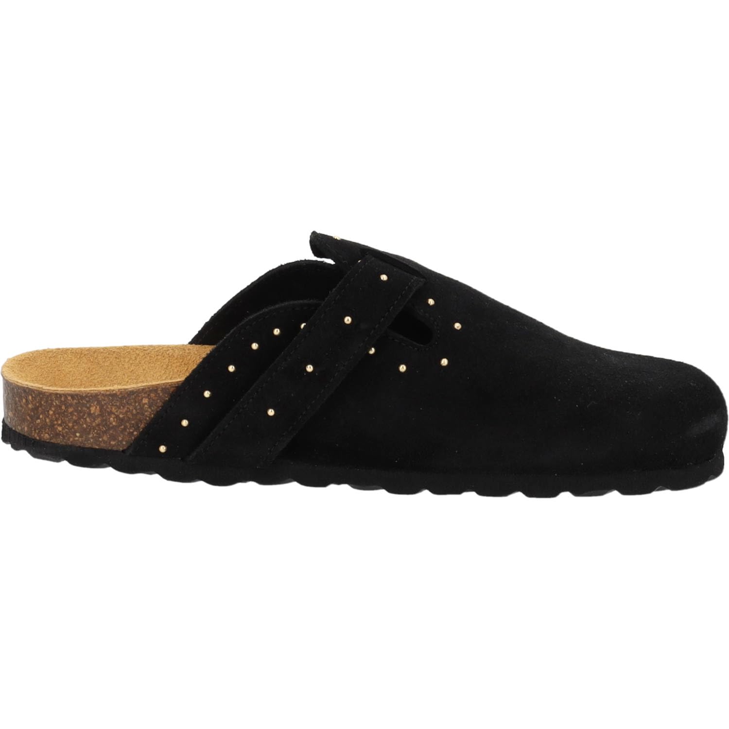 Palado Clogs Damen Kiel Glint Premium Leather - bequeme Pantoletten Made in Spain - elegante Hausschuhe mit Kork-Fußbett - modische Sommerschuhe