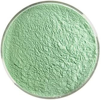 Bullseye Glass Frit Powder Kelly Green Transparent 5oz. Jar 90 COE