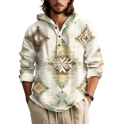 USA Flag Hoodies For Men Long Sleeve Graphic Printed Sweatshirts Casual Fall Trendy Pullover Tops