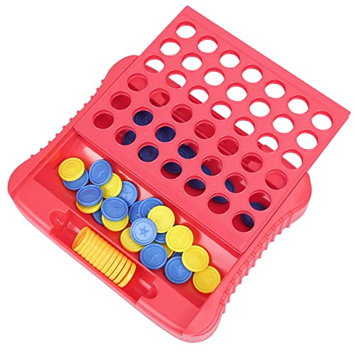 Iamglobal 4 In A Row, Board Games, Four In A Row Game, Travel Size Line Up 4, Classic Family Toy For Kids And Family For Fun (Pink) (9 Inch) #TOP4
