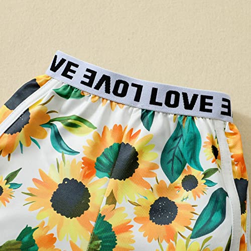 hahuha Conjunto de 2 peças para crianças de 2 a 7 anos, ❄Amarelo, 2-3 Anos