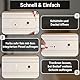 Lackstift Touch-Up Paint für Nobilia Korpus 115 Magnolia - Q-Pen Original