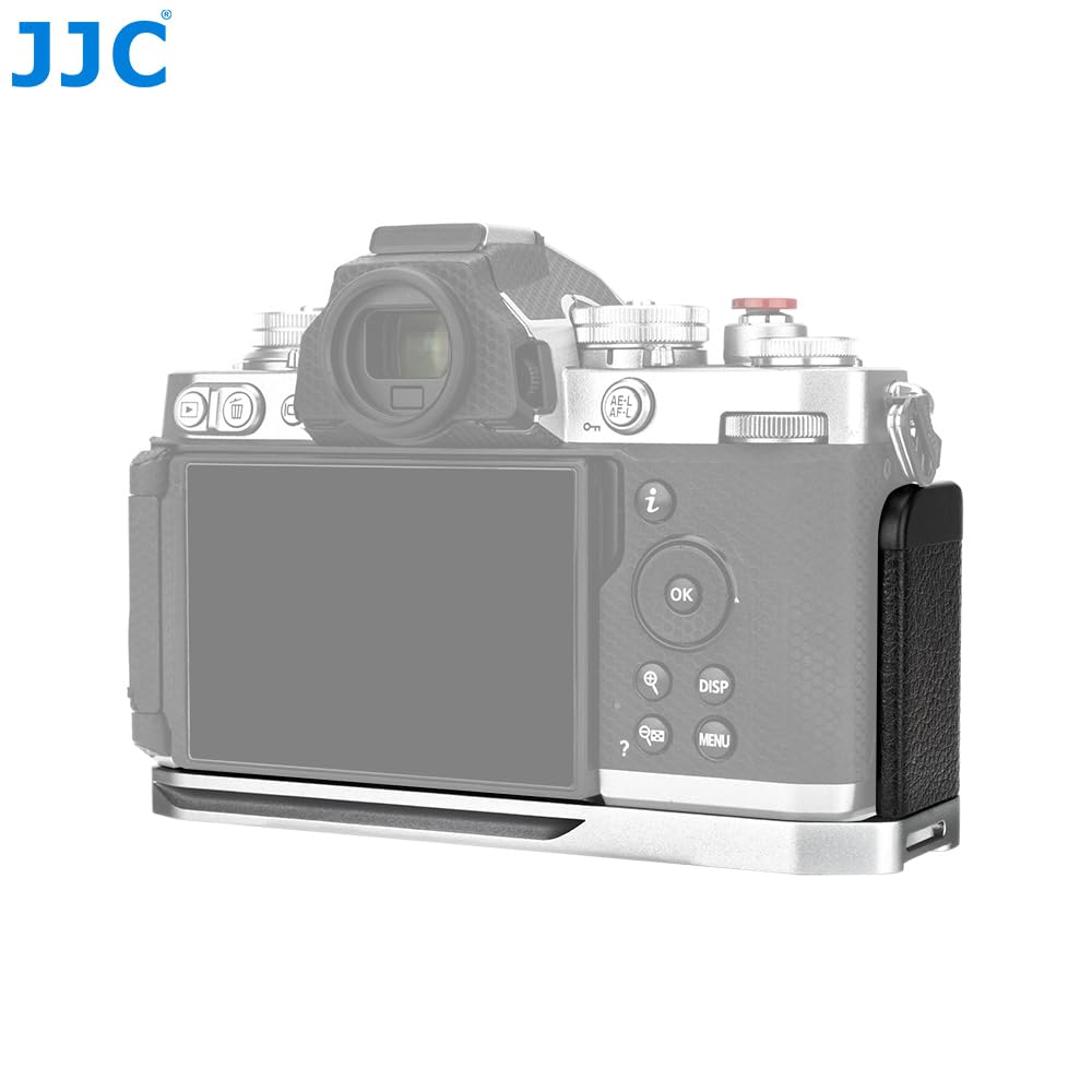JJC Mango de metal tipo Arca de aluminio para Nikon Zfc sustituye a ZFC-GR1 Grip, Negro, PFT-Zfc Grip