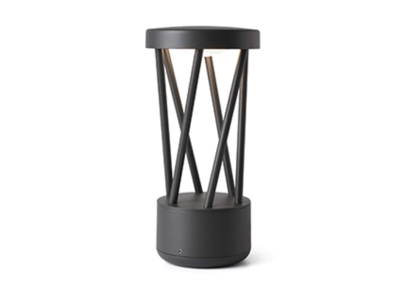 FARO BARCELONA 71286 - Twist 300 Dunkelgraue Wandleuchte