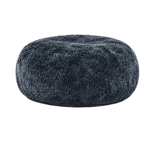 Image of Memory Foam Bean Bag Chair for Adults, 4FT Blue Shining
