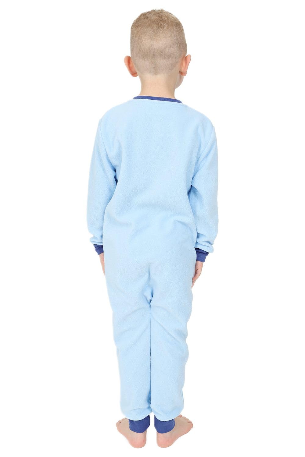 Bluey Pijama de forro polar para niños y niñas, todo en uno