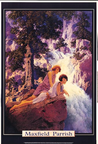 Maxfield Paroisse Cascade Laminated poster mural nature grand format