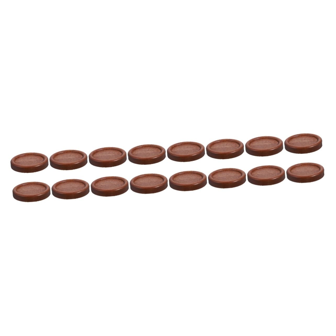 Cabilock 16piezas Posavasos De Madera Natural Aislantes Térmicos para Proteger Mesas y Superficies Antideslizante para Hogar y Oficina