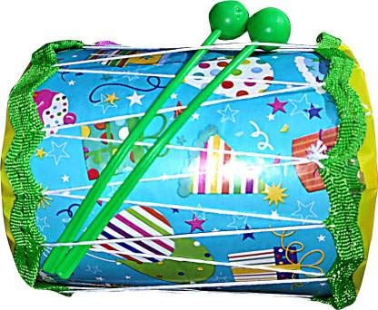Shopsji A birthdy Gift Musical Toys Dhol Toy for Small Babies and Children, Small Toys for Baby, Small Musical Dholak (B08T1BH168) Amazon Price History, Amazon Price Tracker