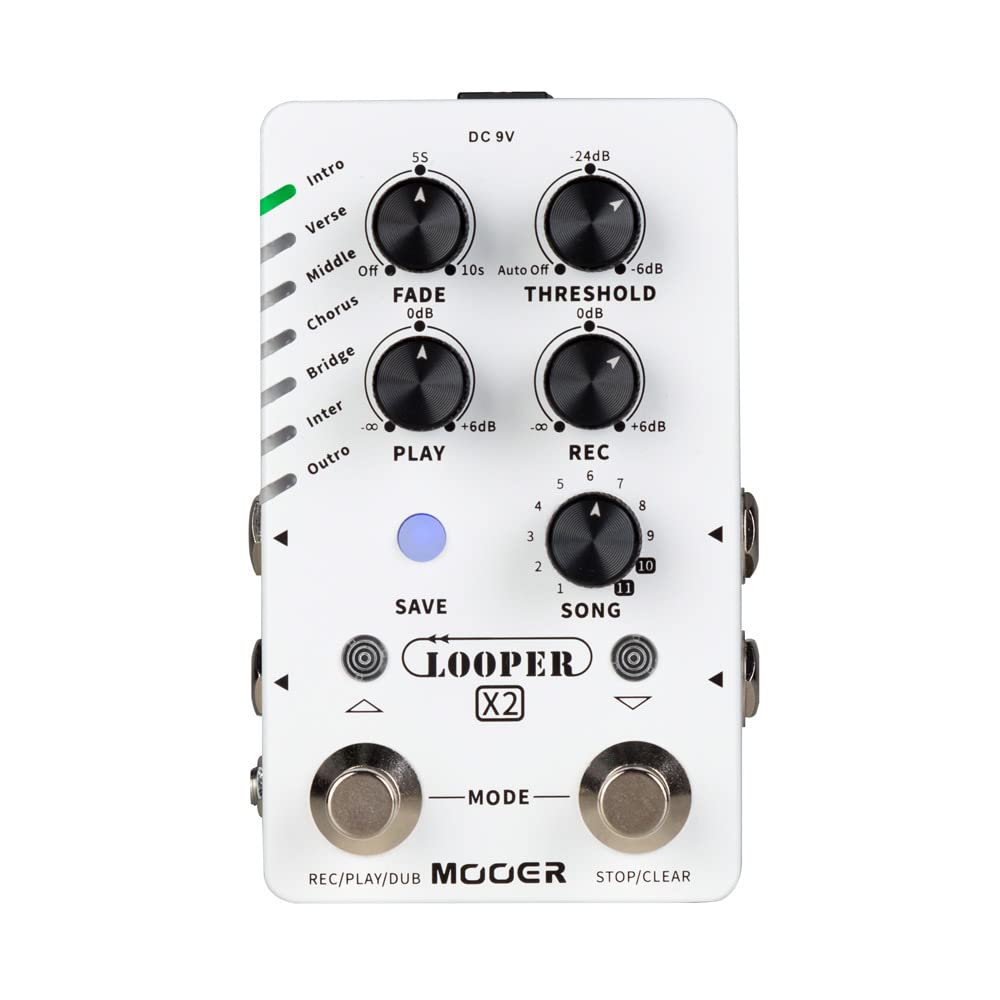 Mooer Looper X2 Looper e Drum Machine