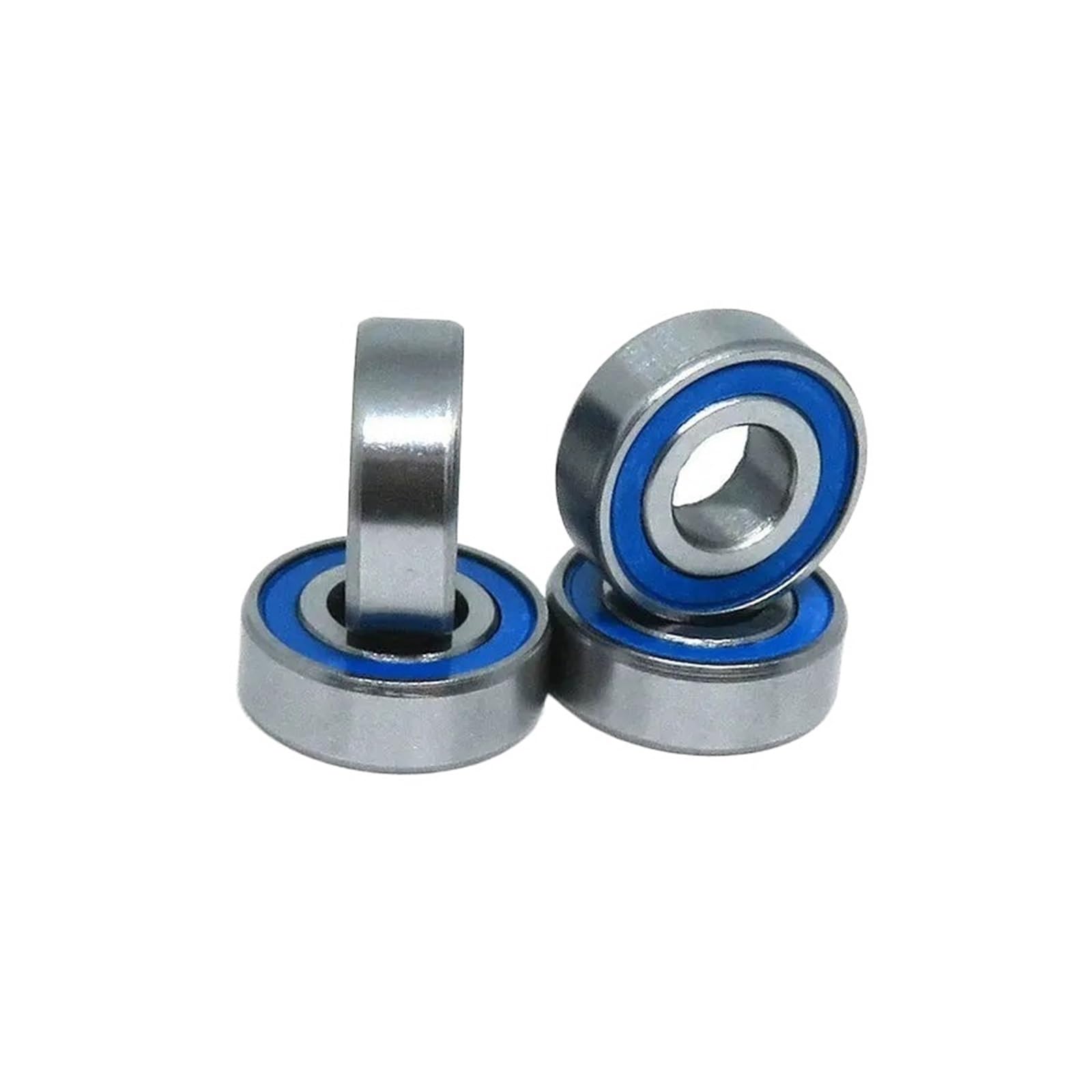 YIVELYYZG 10 Pieces MR125 Bearing 5x12x4 mm Miniature MR125-2RS MR125RS 5 * 12 4 deep Groove Ball(MR105-2RS 5x10x4mm)