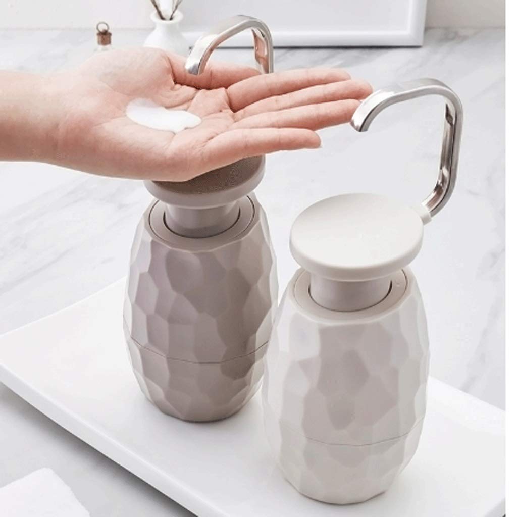 Dispenser di Sapone da appoggio, portasapone in Acciaio Inossidabile detersivo Liquido per stoviglie per Centri Commerciali, Cucina, Ufficio, Scuola, 400 lm, 13,5 Once, Dispenser di Sapone