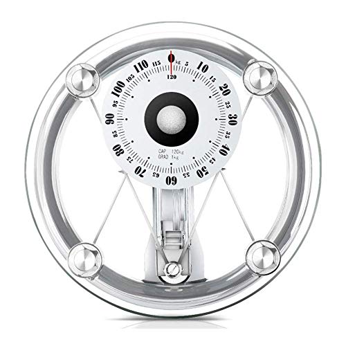 Personenwaage, Reine mechanische Bewegung ohne Batteriestrom für das Badezimmer der Hotelgymnastikfamilie 1 kg bis 120 kg 9.14